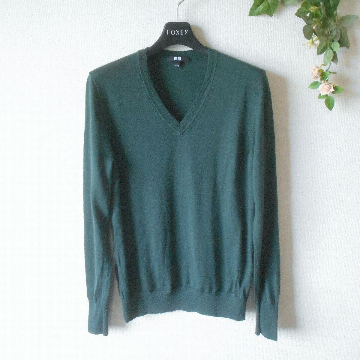 樂天商城 - 【中古】ユニクロ UNIQLO セーター L 薄手 ニット 秋 冬 春 レディース 長袖 ウールマーク