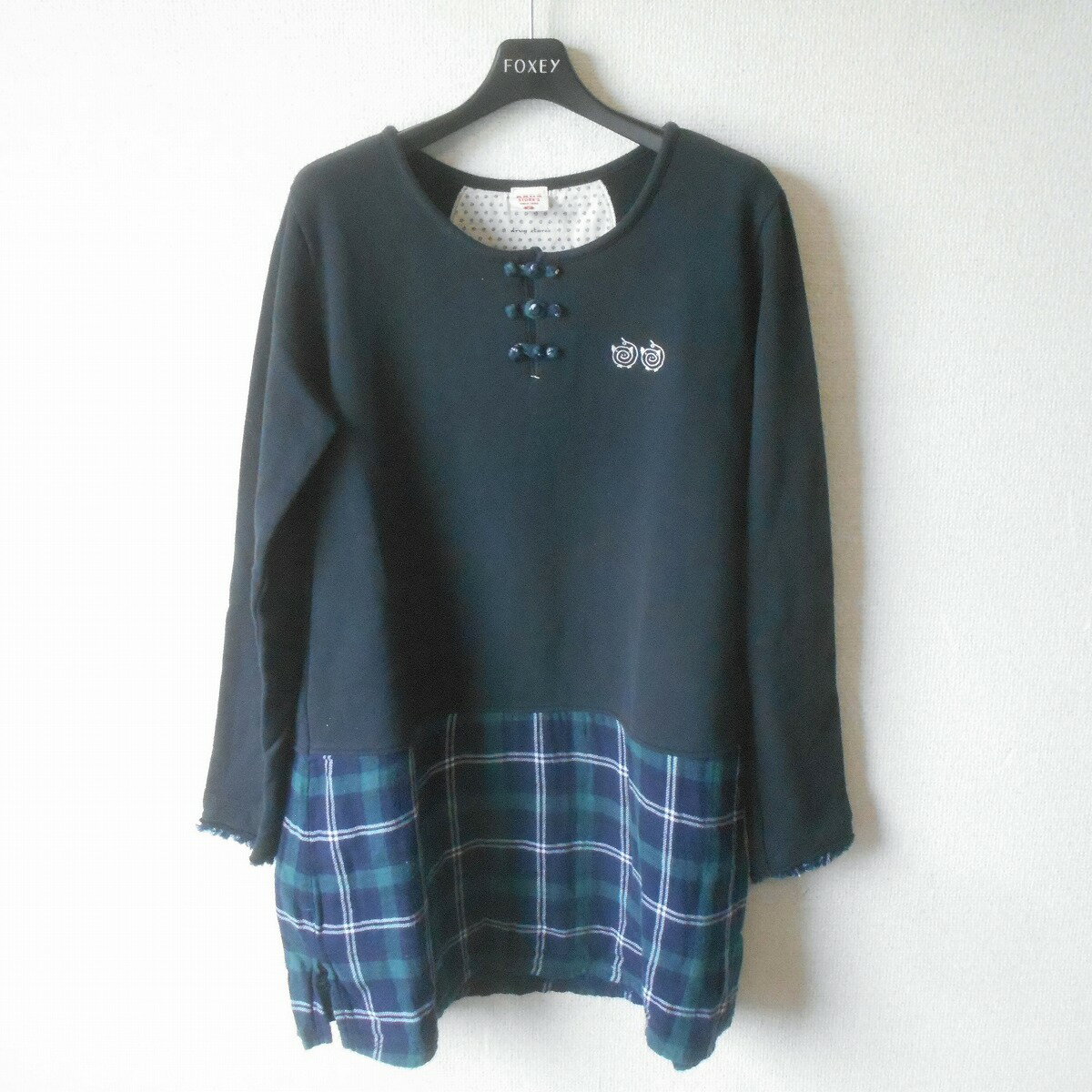 【中古】ドラッグストアーズ DRUG STORES チュニック ワンピース 2 レディース 秋 冬 切替