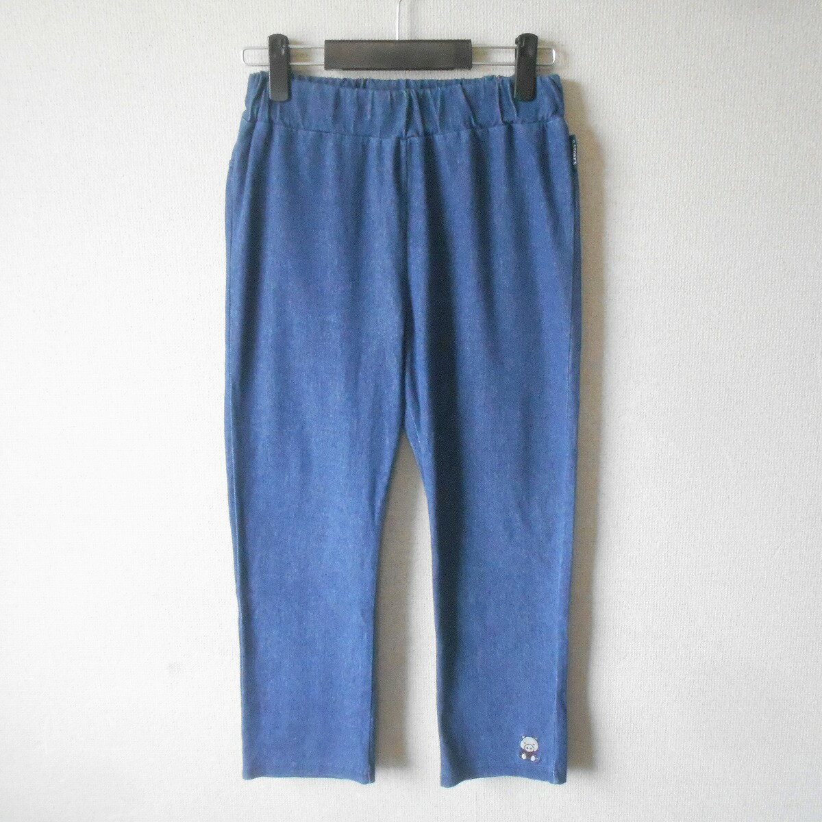 【中古】ドラッグストアーズ DRUG STORES パンツ 3 レディース デニム 風 春 夏 ブタさん 刺繍