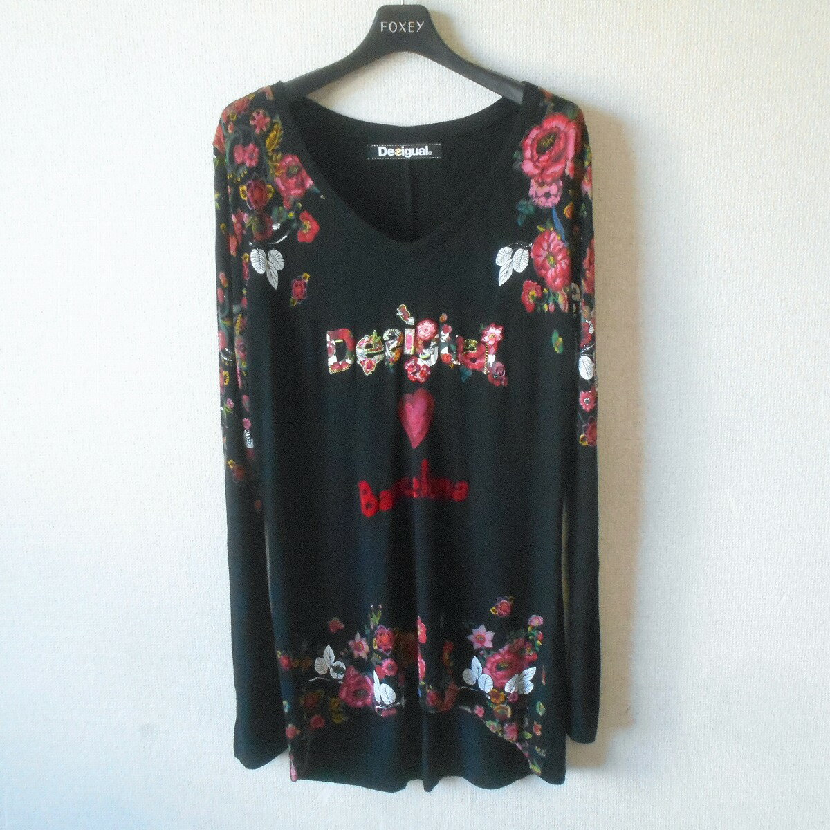 乐天商城 - 【中古】デジグアル Desigual カットソー チュニック L レディース 春 夏