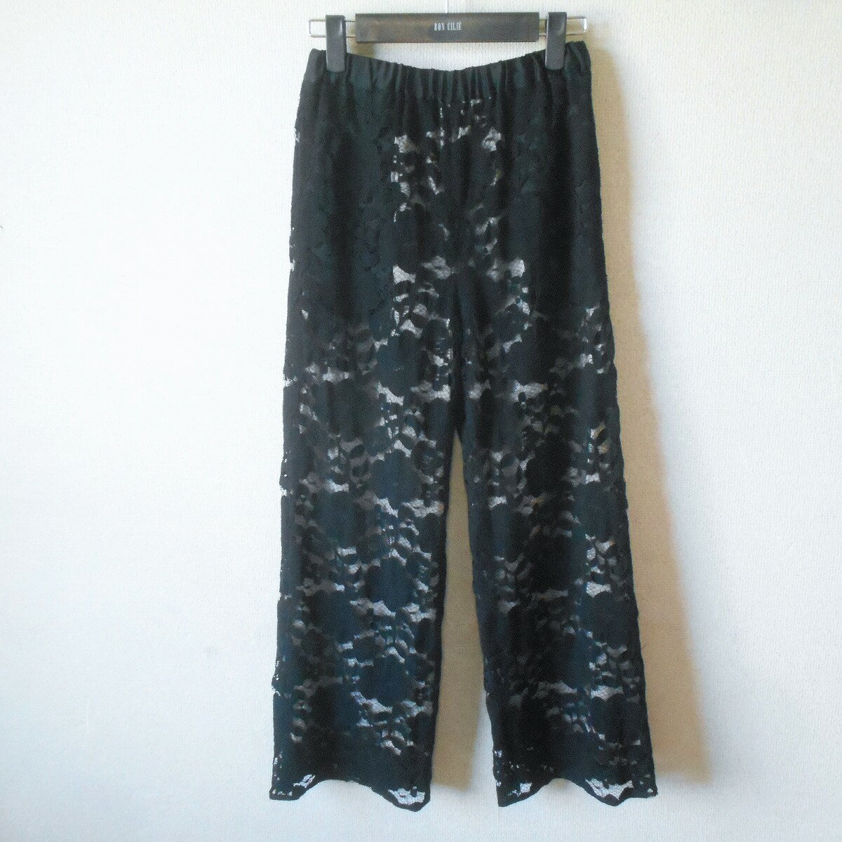 Other - 【中古】THE Dallas ザ ダラス パンツ 1 レディース 春 夏 総レース 黒 日本製