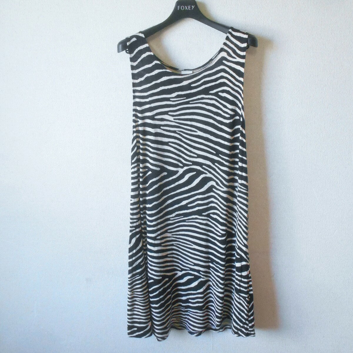 樂天商城 - 【中古】H＆M エイチアンドエム ワンピース 夏 ノースリーブ レディース M/P ゼブラ
