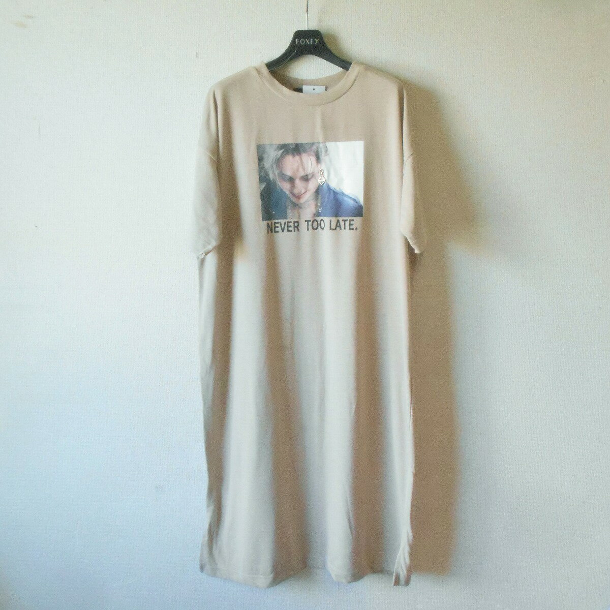 樂天商城 - 【中古】新品 タグ付き ビーガム BEGUM しまむら ワンピース L 身幅の広い ゆったり 未使用