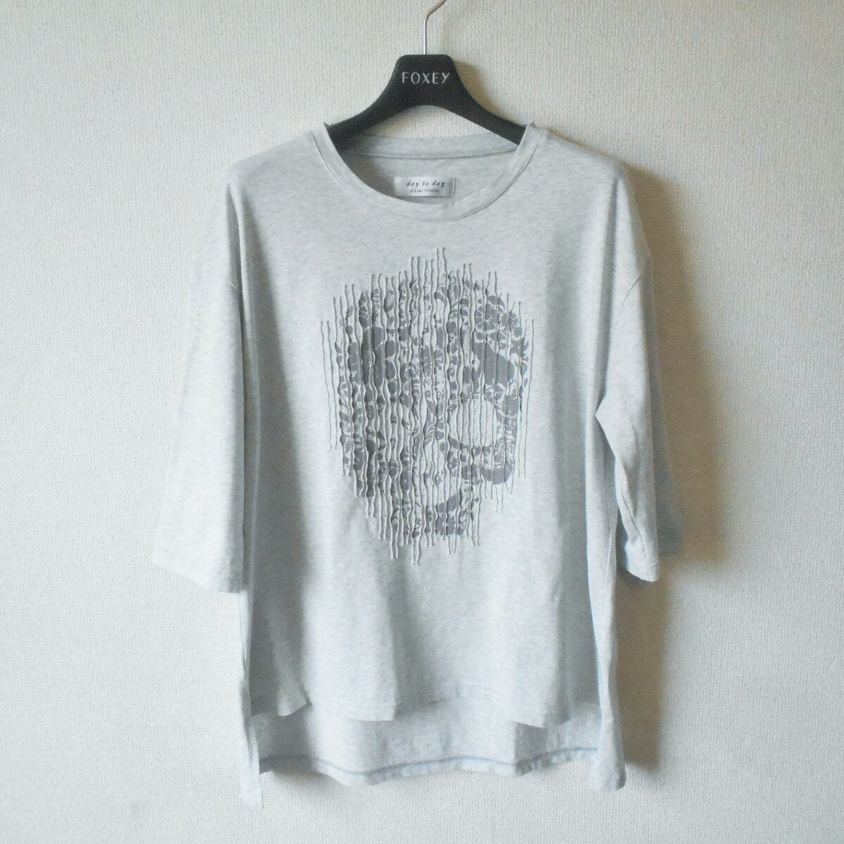樂天商城 - 【中古】day to day HIROMI YOSHIDA デイトゥデイ ヒロミ ヨシダ Tシャツ カットソー LL 5分袖 夏 レディース 大きい サイズ