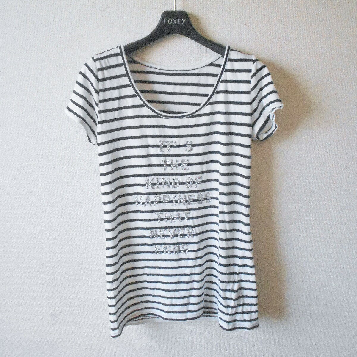 樂天商城 - 【中古】メイソングレイ MAYSON GREY Tシャツ カットソー 2 レディース 夏 ボーダー 柄