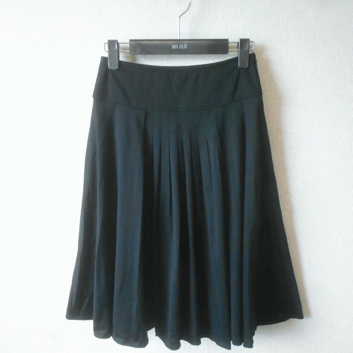 Rakuten - 【中古】 ケーティー キヨコタカセ K.T KIYOKO TAKASE スカート 9 春 夏 レディース 黒 日本製