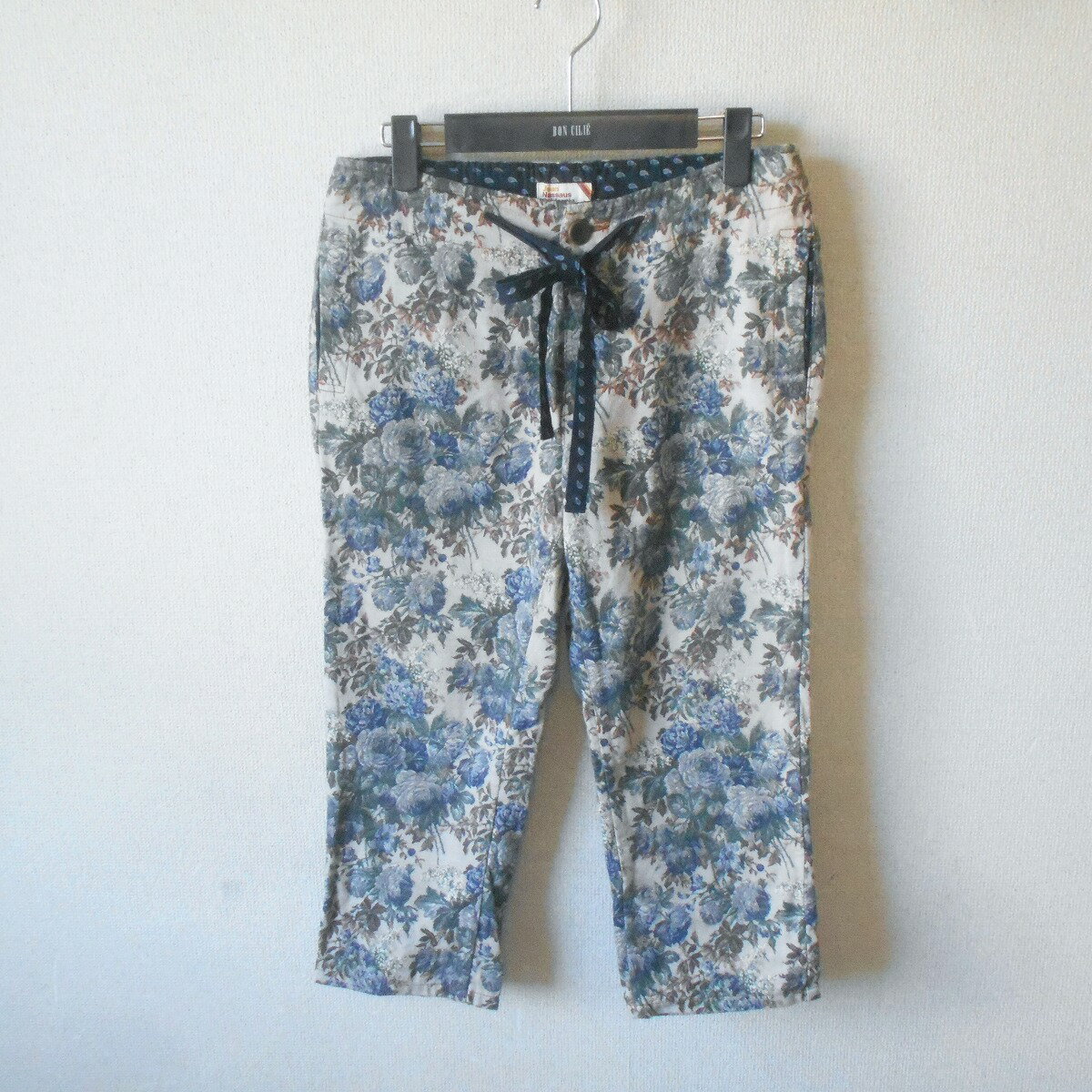 樂天商城 - 【中古】ジーンナッソーズ JEAN NASSAUS パンツ 7分丈 クロップドパンツ 春 夏 レディース 3 日本製