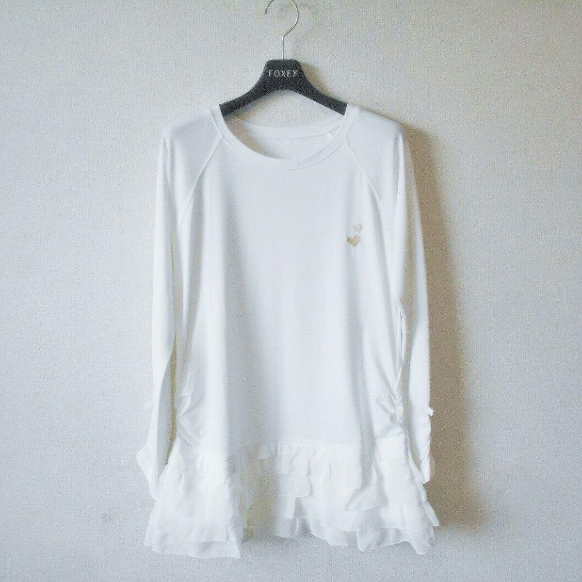 【中古】& LOVE アンドラブ masami satomi マサミサトミ チュニック M レディース 春 夏 裾 ティアード
