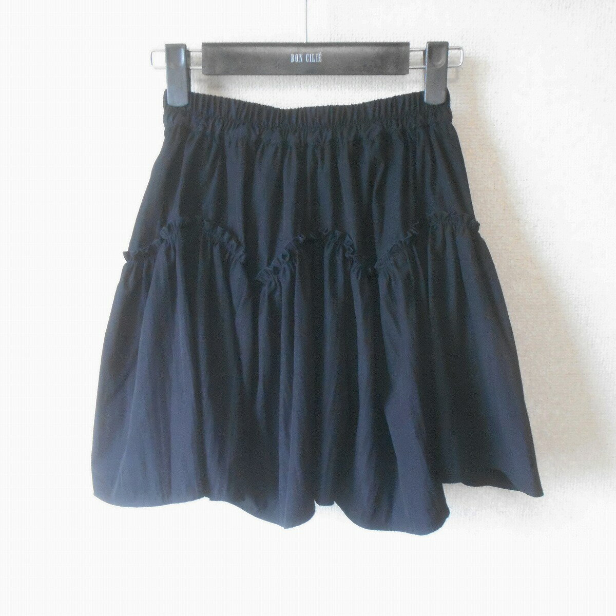 【中古】コルザ COLZA ハニーズ スカート S インナーパンツ 付き レディース 春 夏 黒