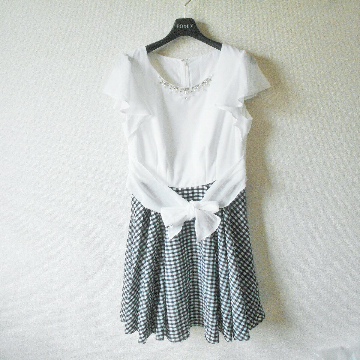 樂天商城 - 【中古】レッセパッセ LAISSE PASSE ワンピース 38 夏 レディース リボン キラキラ 装飾付き 日本製