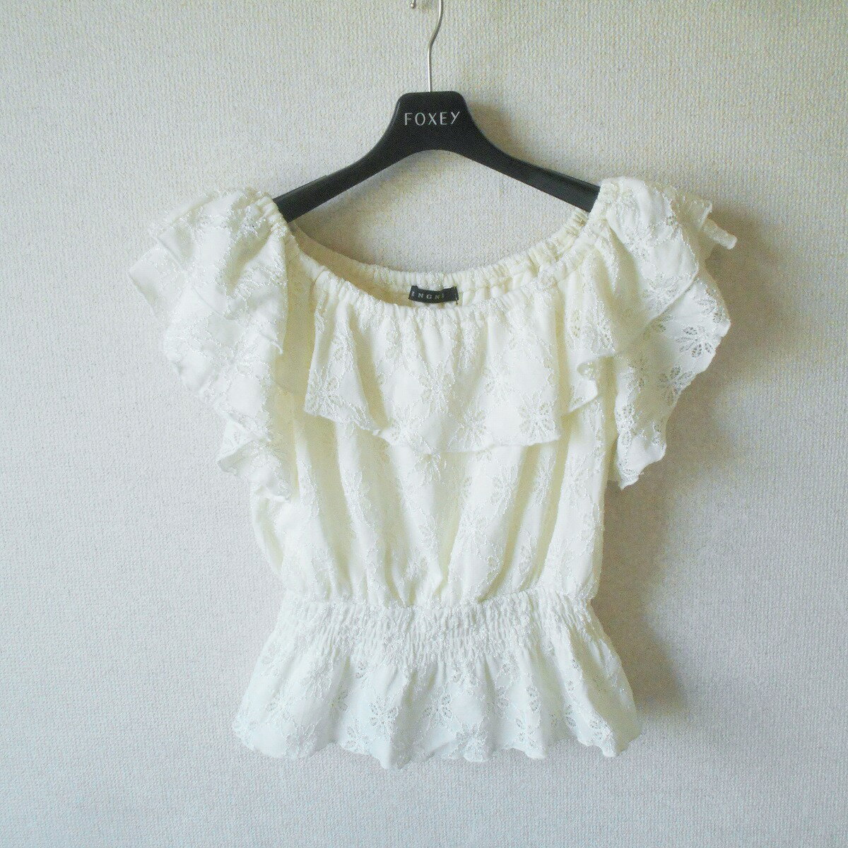 Rakuten - 【中古】イング INGNI ブラウス レディース M 夏 花柄 刺繍