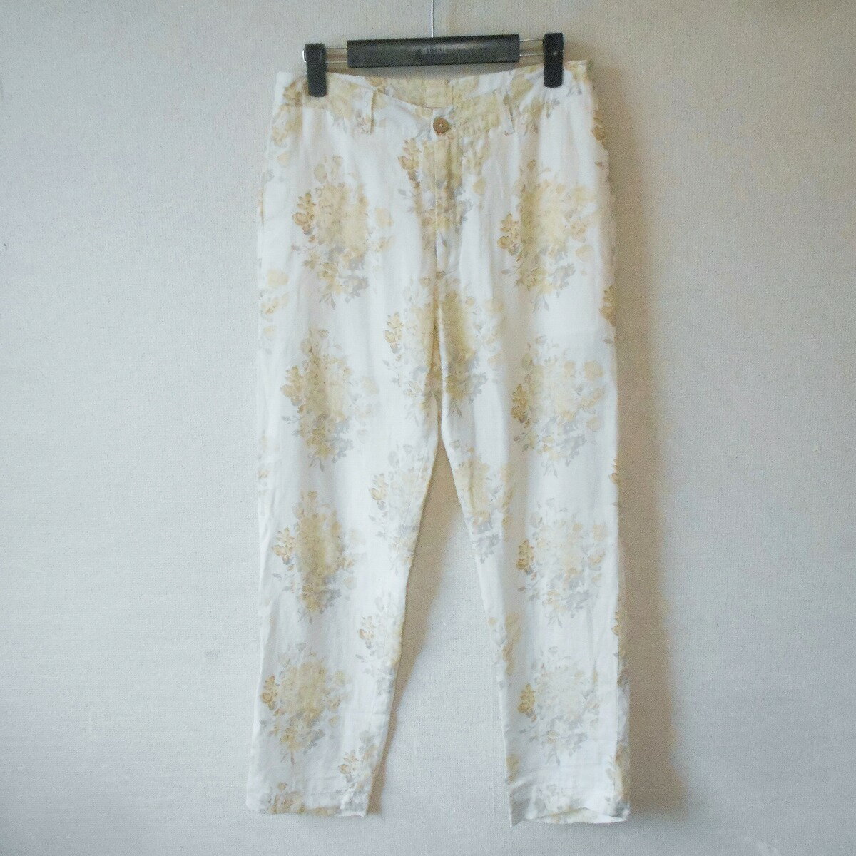 樂天商城 - 【中古】アングリッド Ungrid パンツ M 麻 メンズ 夏 フラワープリント 男性