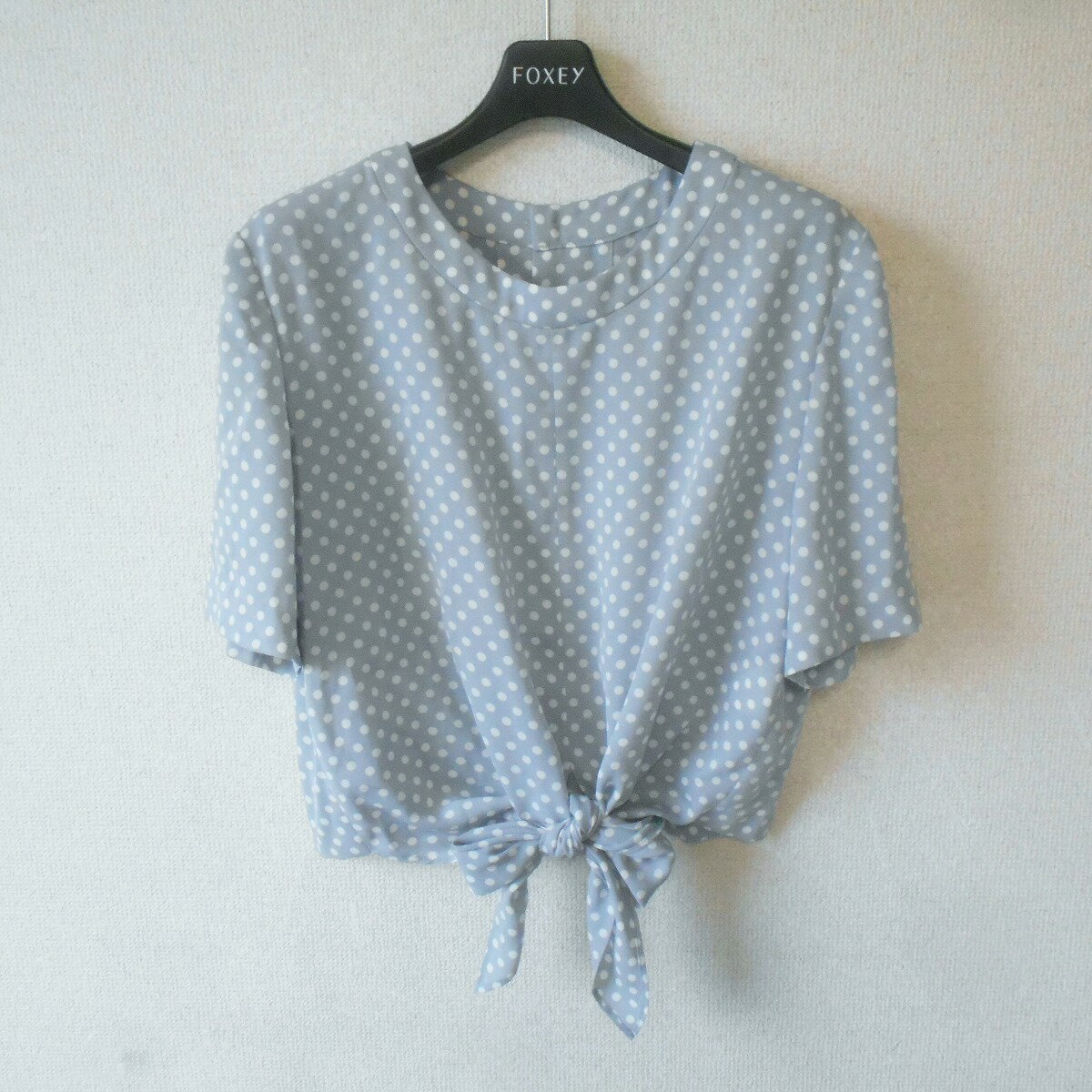 樂天商城 - 【中古】（株）グラン山貴 ブラウス 9 夏 レディース 水玉 ドット リボン