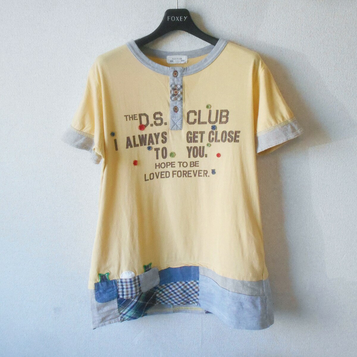 乐天商城 - 【中古】ドラッグストアーズ ディーエスクラブ drug stores DS CLUB カットソー S レディース 切替