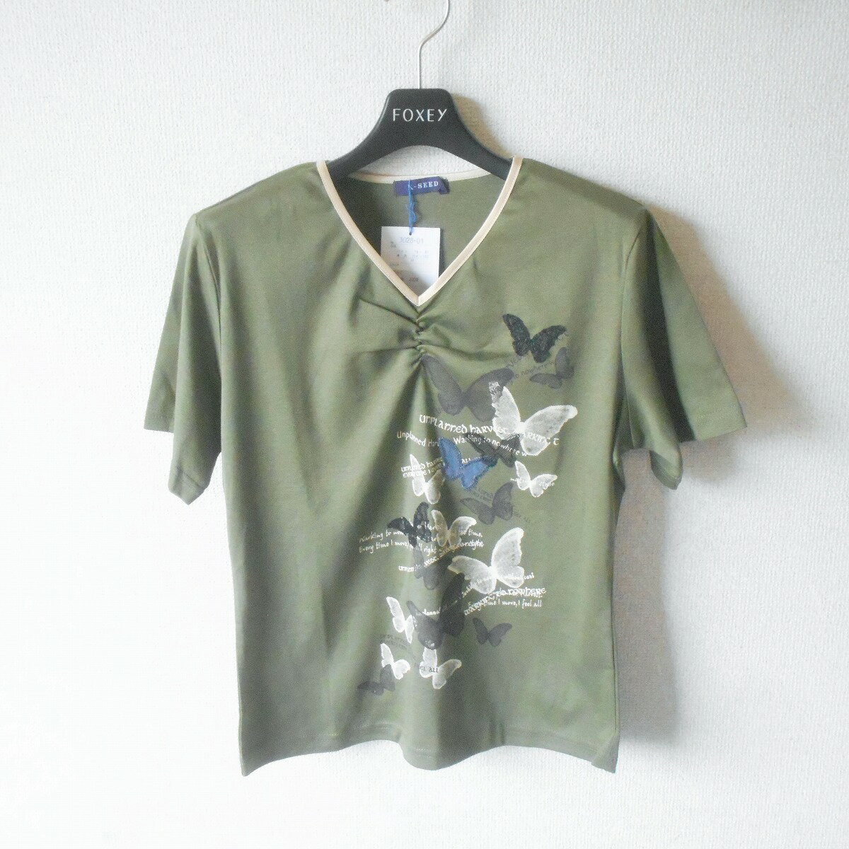 乐天商城 - 【中古】新品 タグ付き K-SEED ケーシード カットソー M Tシャツ レディース 夏 未使用 日本製