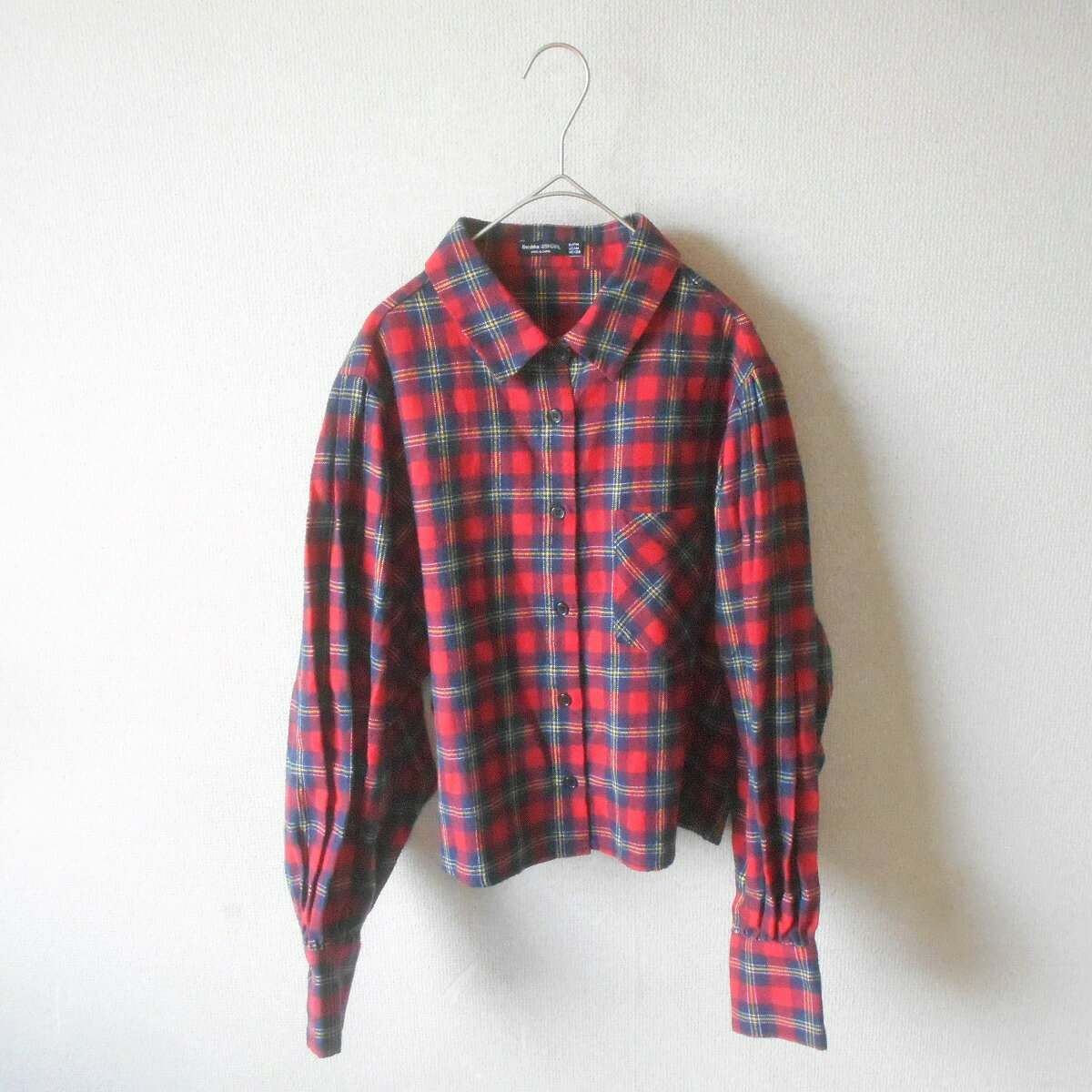【中古】 ベルシュカ Bershka シャツ 長袖 レディース M 秋 冬 チェック