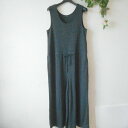 【中古】ユニクロ UNIQLO ニット サロペット オーバーオール レディース M(4)