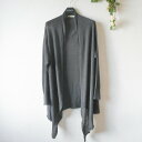 【中古】ヒロココシノ HIROKO KOSHINO カーディガン 42 レディース 春 夏 麻 ブレンド 日本製