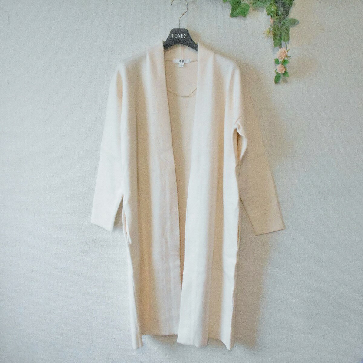 樂天商城 - 【中古】美品 ユニクロ UNIQLO ロング ジャケット ロング カーディガン S レディース 秋 冬