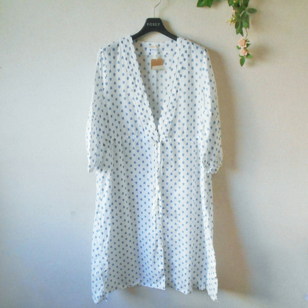 未使用品 ソブ sov. ダブスタ タグ付き 24SS フリルスリーブ  