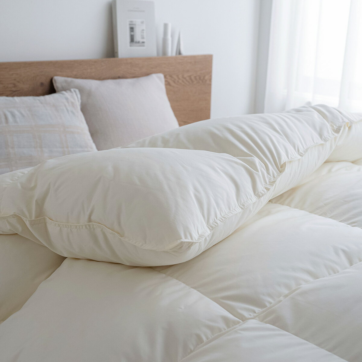 12/1限定★11％OFFクーポン 羽毛布団 シングル 西川 マザーグース ダウン93% ハンガリー産 DP430 羽毛ふとん グース 軽量1.1kg 超長綿 綿100% 抗菌 西川ダウン 日本製 フレッシュアップ加工 シングルロング ◇