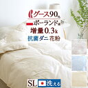 9/18限定★11%OFFクーポン 羽毛肌掛け布団 シングル グース90% ダウンケット 夏用 洗える 軽量 生地 日本製 羽毛布団 ポーランド産ホワイトグース...