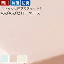 全品P5&クーポン★マラソン11日迄 西川 のびのびピローケース 50〜70cm×35〜43cmまでの枕に対応 枕カバー ピロケース 防汚機能 消臭加工 抗菌防...