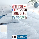 7/18限定★11%OFFクーポン 羽毛肌掛け布団 ダブル 洗える 日本製 羽毛布団 夏用 ダウンケット 羽毛ふとん ロマンス小杉 肌掛け布団 フランス産ダウン90% 増量0.5kg 羽毛肌布団 夏 肌ふとん 肌掛けふとん ダブルロングサイズ 薄手 薄い 抗菌 花粉