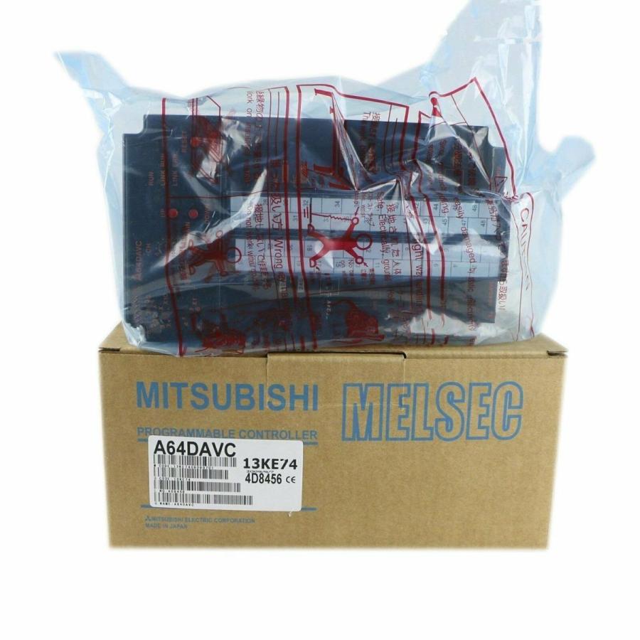 Rakuten - 【新品 東京発 ★適格請求書発行可★】MITSUBISHI 三菱電機 A64DAVC ディジタル−アナログ変換ユニット【6ヶ月保証】