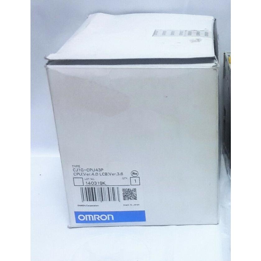 Rakuten - 【新品 東京発 ★適格請求書発行可★】OMRON オムロン CJ1G-CPU43P【6ヶ月保証】