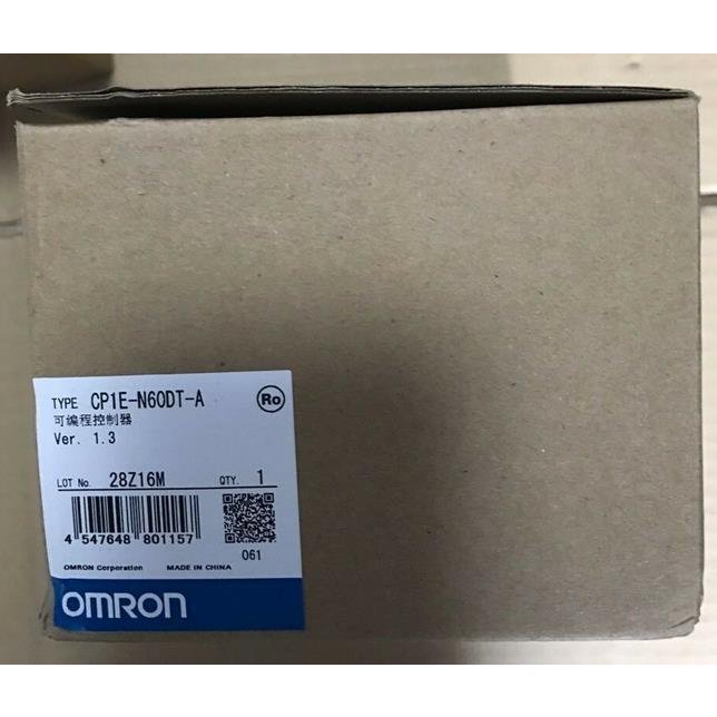 Rakuten - 【新品 東京発 ★適格請求書発行可★】OMRON オムロン CP1E-N60DT-A CPUユニット【6ヶ月保証】