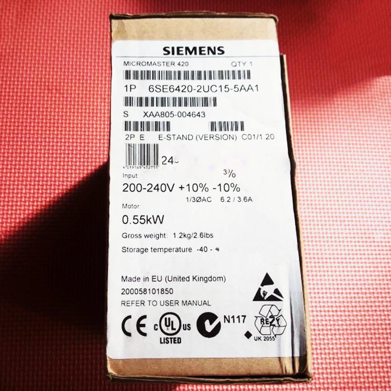 Rakuten - 【新品 東京発 ★適格請求書発行可★】SIEMENS シーメンス インバータ 6SE6420-2UC15-5AA1 MM420 240V 0.55KW 【6ヶ月保証】