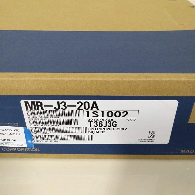 Rakuten - 【新品 東京発 ★適格請求書発行可★】三菱電機 産業用 MR-J3-20Aサーボドライバサーボアンプ MR-Jシリーズ MRJ320A【6ヶ月保証】