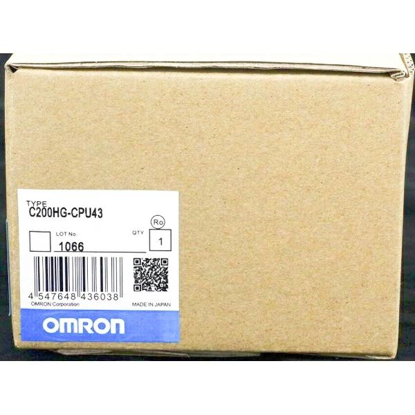 Rakuten - 【新品 東京発 ★適格請求書発行可★】OMRON /オムロン C200HG-CPU43 CPUユニット【6ヶ月保証】