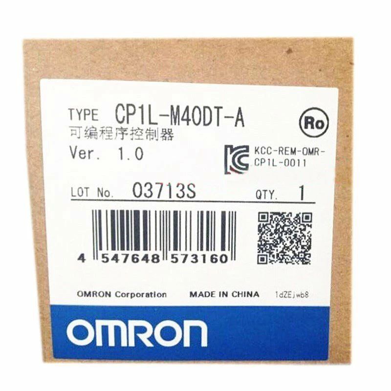 【新品 東京発 ★適格請求書発行可★】OMRON オムロン CP1L-M40DT-A CPUユニット【6ヶ月保証】