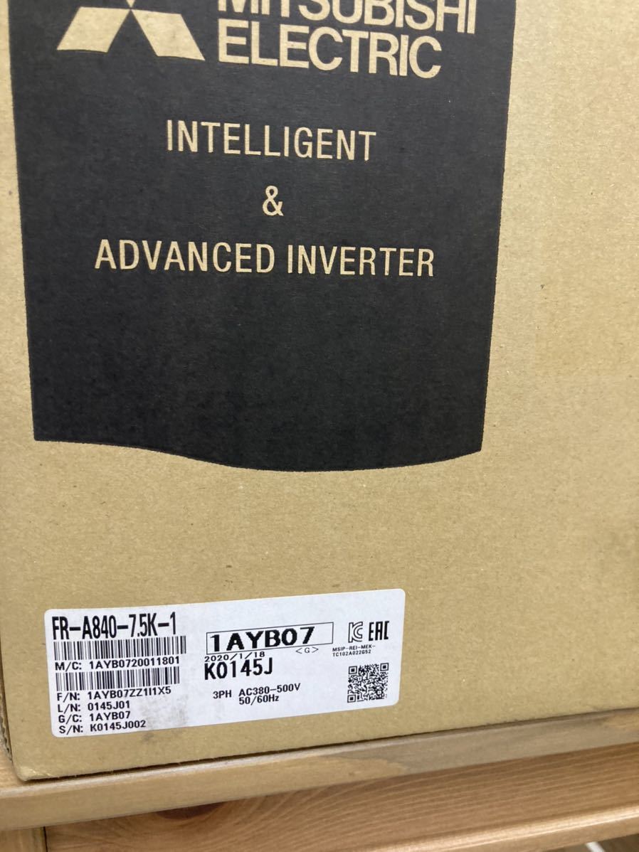 Rakuten - 【新品 東京発 ★適格請求書発行可★】MITSUBISHI 三菱電機 FR-A840-7.5K-1 インバータ FR-A800シリーズ 標準構造品【6ヶ月保証】