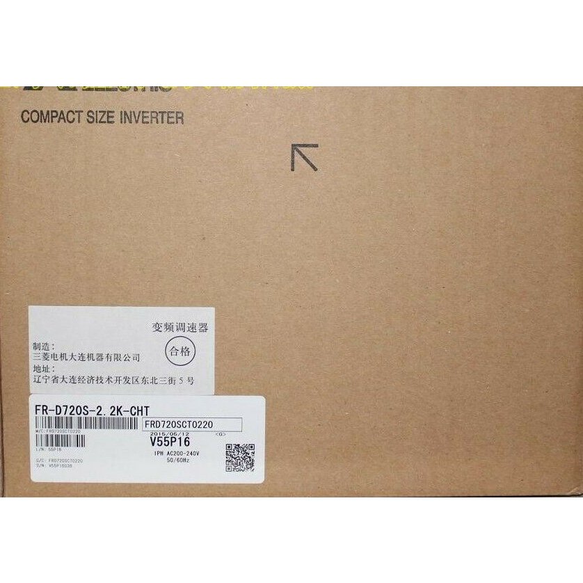 Rakuten - 【新品 東京発 ★適格請求書発行可★】MITSUBISHI 三菱電機 FR-D720S-2.2K-CHT インバーター【6ヶ月保証】