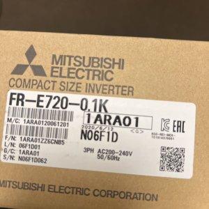 Rakuten - 【新品 東京発 ★適格請求書発行可★】MITSUBISHI/三菱電機 FR-E720-0.1K インバーター【6ヶ月保証】