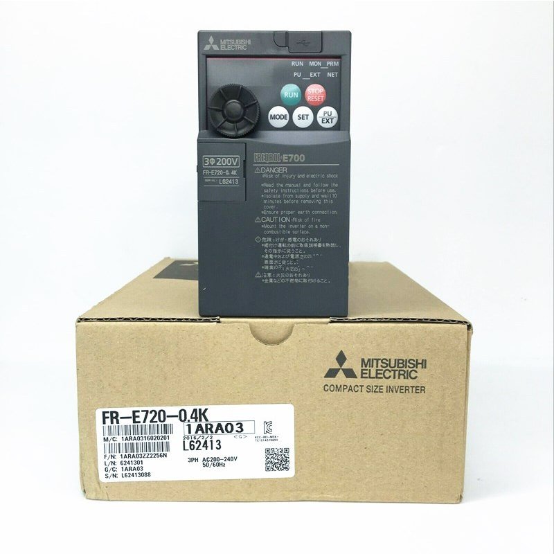 Rakuten - 【新品 東京発 ★適格請求書発行可★】MITSUBISHI 三菱電機 FR-E720-0.4K【6ヶ月保証】