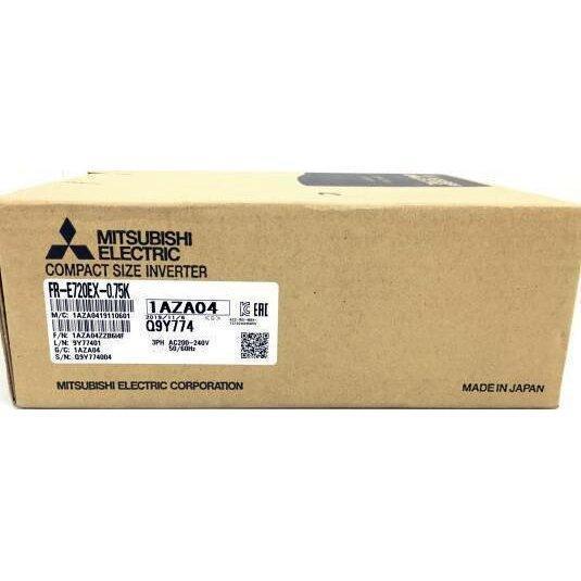 Rakuten - 【新品 東京発 ★適格請求書発行可★】MITSUBISHI 三菱電機 インバーター FR-E720EX-0.75K 【6ヶ月保証】