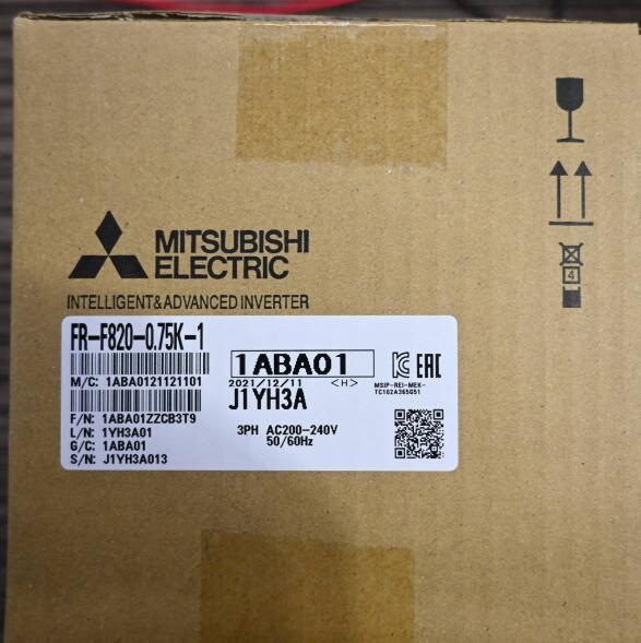 Rakuten - 【新品 東京発 ★適格請求書発行可★】MITSUBISHI 三菱電機インバーター FR-F820-0.75K-1【6ヶ月保証】