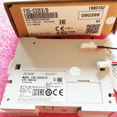 Rakuten - 【新品 東京発 ★適格請求書発行可★】MITSUBISHI 三菱電機 FX5-C32EX/D 用入力ユニット増設コネクトタイプ 入力：32点 DC24V シンク【6ヶ月保証】