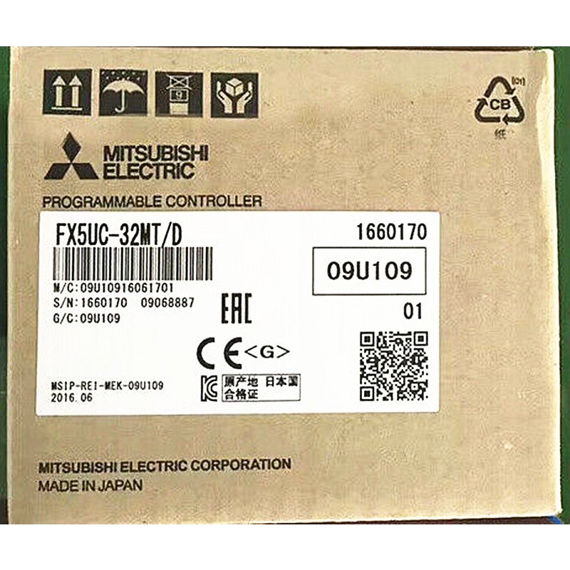 Rakuten - 【新品 東京発 ★適格請求書発行可★】三菱電機 マイクロシーケンサ FX5UC-32MT/D【6ヶ月保証】