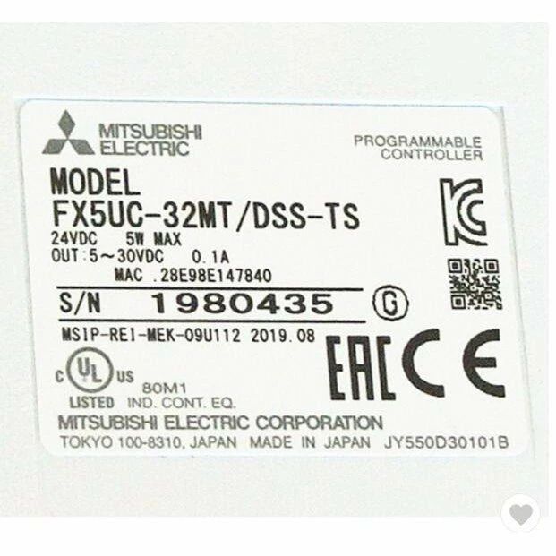 Rakuten - 【新品 東京発 ★適格請求書発行可★】MITSUBISHI 三菱電機 FX5UC-32MT/DSS-TS【6ヶ月保証】