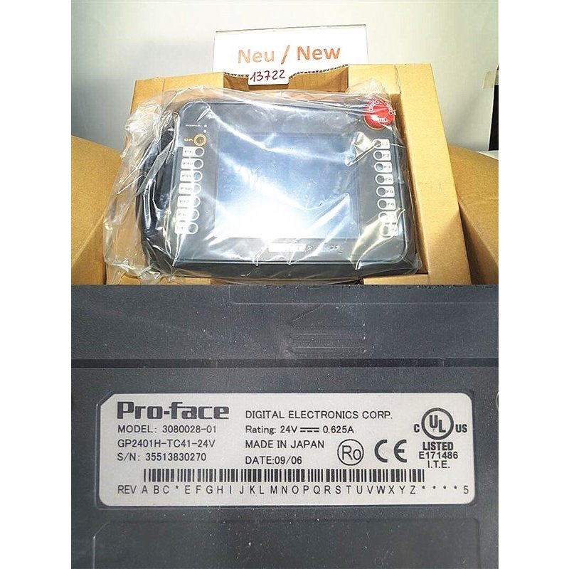 Rakuten - 【新品 東京発 ★適格請求書発行可★】Proface GP2401H-TC41-24V 表示器【6ヶ月保証】