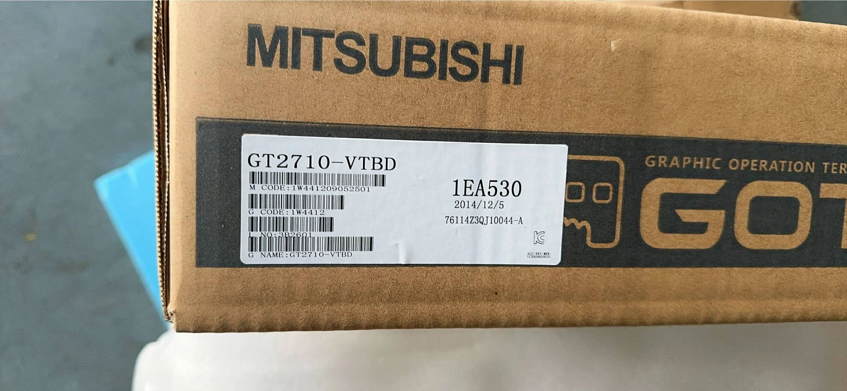 Rakuten - 【新品 東京発 ★適格請求書発行可★】三菱 タッチパネル GT2710-VTBD【6ヶ月保証】