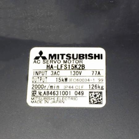 Rakuten - 【新品 東京発 ★適格請求書発行可】★三菱 サーボモータ HA-LFS15K2B【6ヶ月保証】