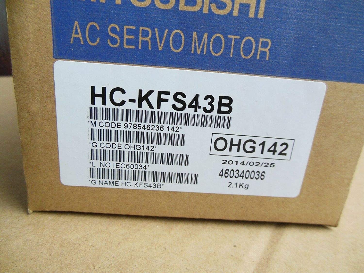 Rakuten - 【新品 東京発 ★適格請求書発行可★】MITSUBISHI/三菱 HC-KFS43B サーボモーター【6ヶ月保証】