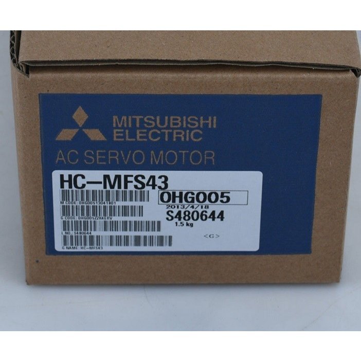 Rakuten - 【新品 東京発 ★適格請求書発行可★】MITSUBISHI/三菱 HC-MFS43 サーボモーター【6ヶ月保証】