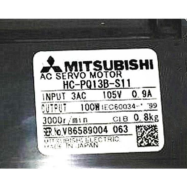Rakuten - 【新品 東京発 ★適格請求書発行可★】三菱 サーボモーター HC-PQ13B-S11 【6ヶ月保証】